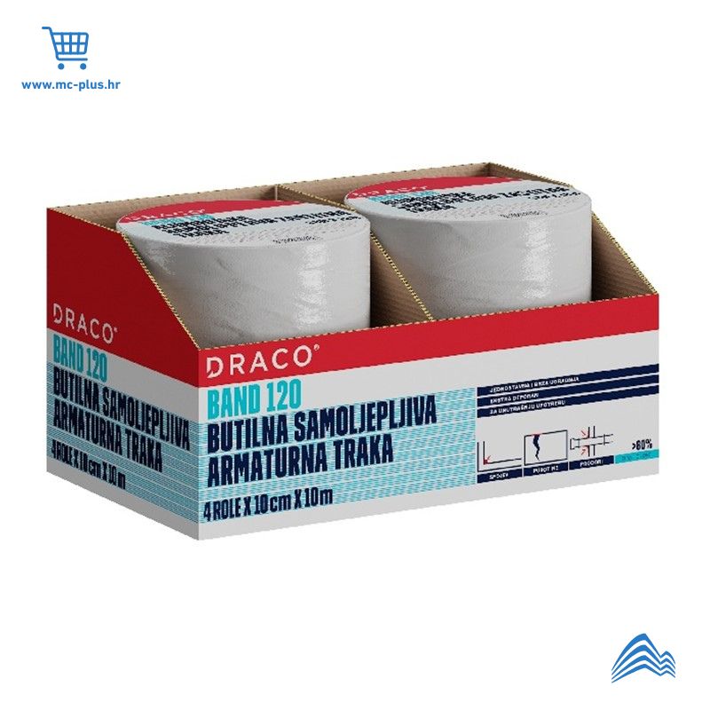 500188 Draco Band 120 10cmx10m brtvlj. spojeva oko prozora i vrata, pukotina i prodora