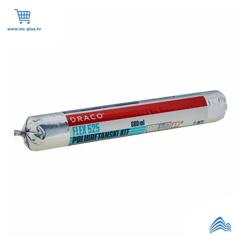 500230 Draco flex 525 siva 600ml 1-komp. PU kit za brtvljenje