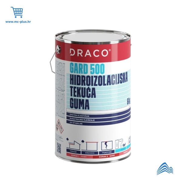 500239 Draco Gard 500 bijela 6/1 1-komp. univerzalna PU hidroizolacija