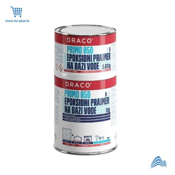 500385 Draco PRIMO 850 (A+B) 1,43 kg 2-komp. epoksidni prajmer na bazi vode