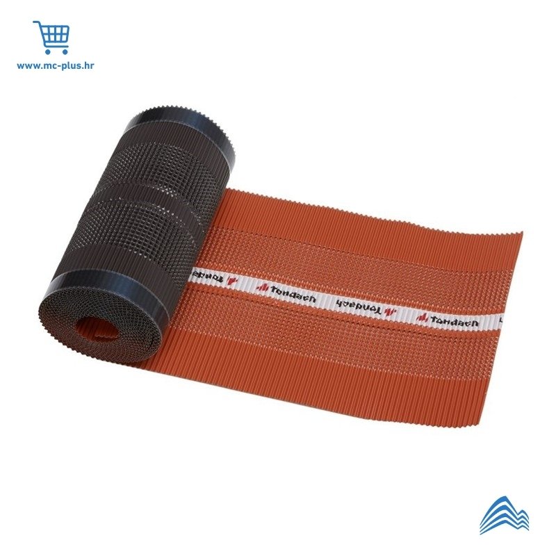 6000242 Sljemeno grebena traka Tondach AL crvena 280mm / 5m