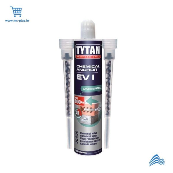 TY EV01 Tytan professional EV 1 Kemijski anker dvokom. kartuša 300ml