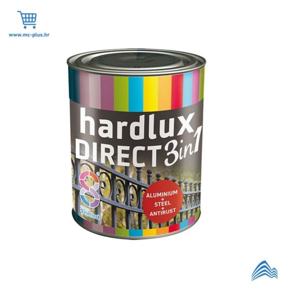 CS-Hardlux direct 3 u 1 sivi RAL7040 0,75l