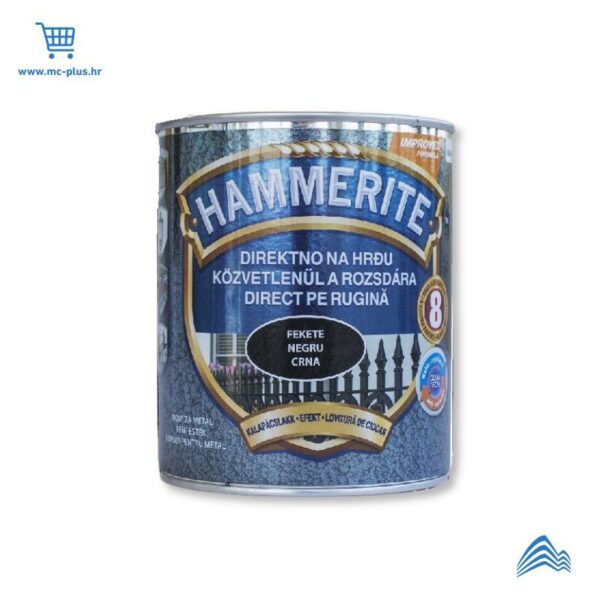 5093401 Hammerite Hammered efekt lak max tamno zelena 0,75lit