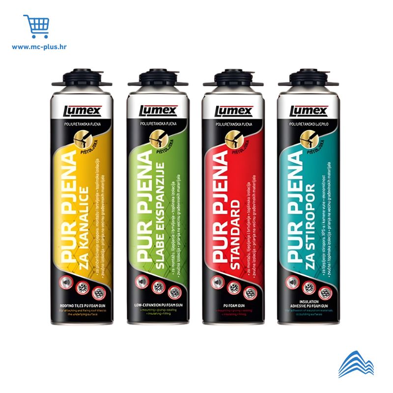 PU-02 Lumex PUR pjena Standard pištoljska 750ml