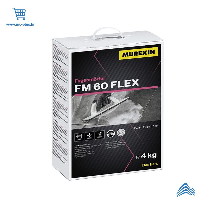 64150 Murexin fug masa Premium crna 4kg FM60 flex kom
