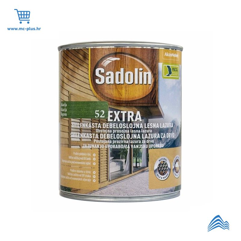 5128782 Sadolin Extra ebanovina 5l