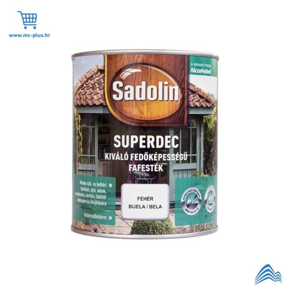 5087489 Sadolin Superdec bijela 0,75l