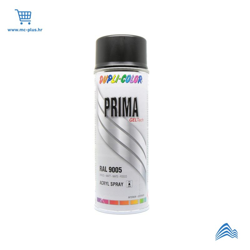 789052 Sprej deep black matt 9005 400ml Prima