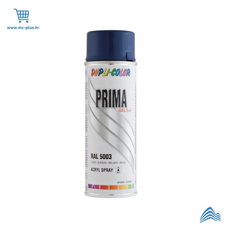788840 Sprej gentian blue glossy 5010 400ml Prima