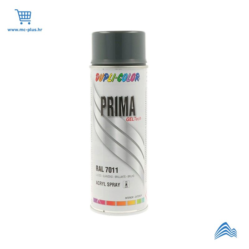 406064 Sprej iron grey glossy 7011 400ml Prima
