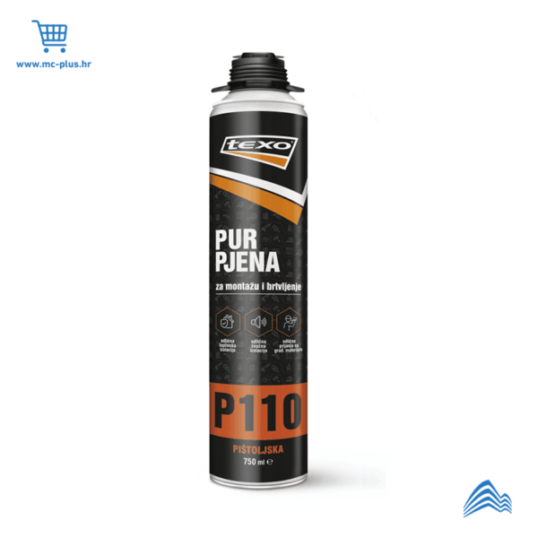 TX-PUR-03 Texo pur pjena pištoljska 750ml, P110