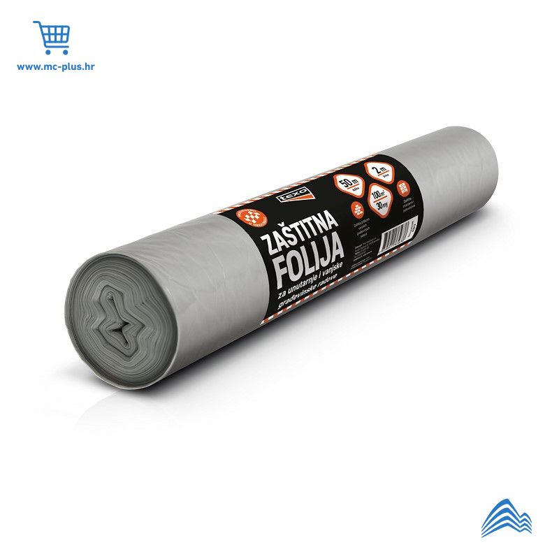 45812-H Texo zaštitna folija 100m2 -  30my 2x50m 45812-H